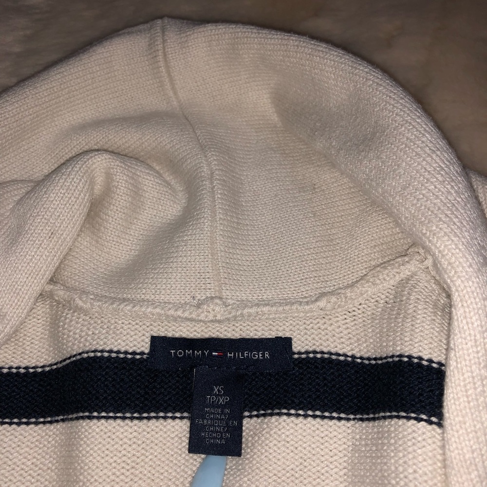 Tommy Hilfiger Stripped Buttoned Up Cardigan - Picture 4 of 6
